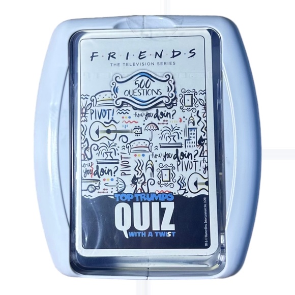 Top Trumps Quiz with a Twist Card Game - Friends - Picture 1 of 2